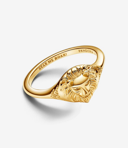 Pandora Game of Thrones Lannister Lion Ring Size 9