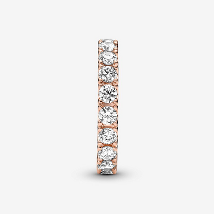 Pandora Timeless Sparkling Row Eternity Ring Size 7