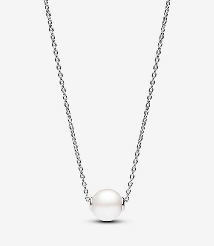 Pandora Timeless Treated Freshwater Cultured Pearl Collier Necklace