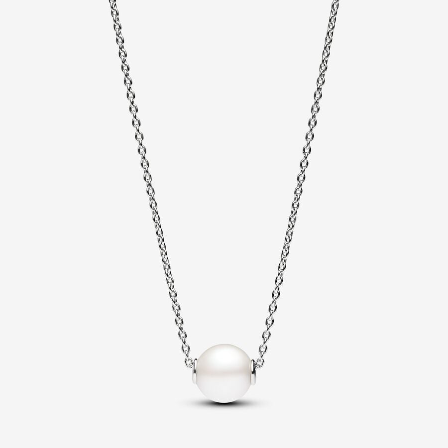 Pandora Timeless Treated Freshwater Cultured Pearl Collier Necklace