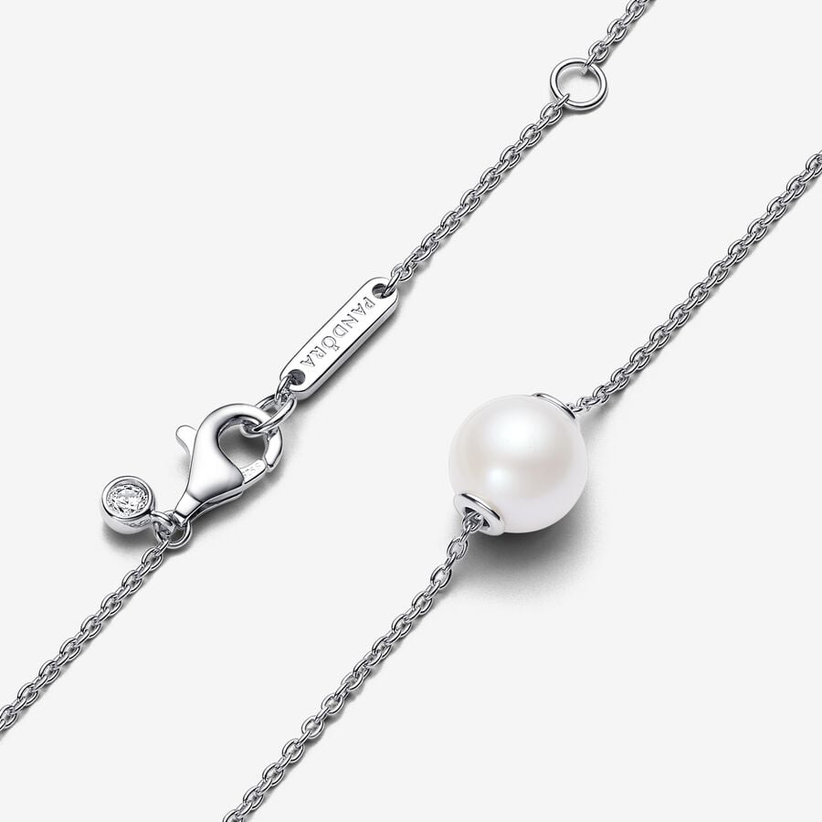 Pandora Timeless Treated Freshwater Cultured Pearl Collier Necklace