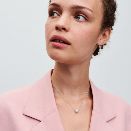 Pandora Timeless Treated Freshwater Cultured Pearl Collier Necklace