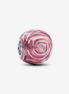 Pandora Moments Pink Rose In Bloom Charm