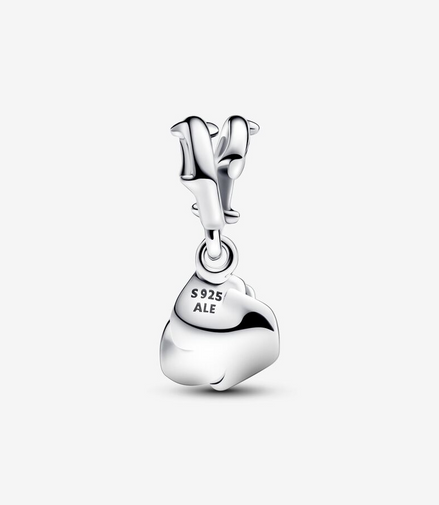 Pandora Moments Rose in Bloom Dangle Charm