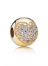 Pandora Timeless 14K Gold Love of My Life Clip Charm