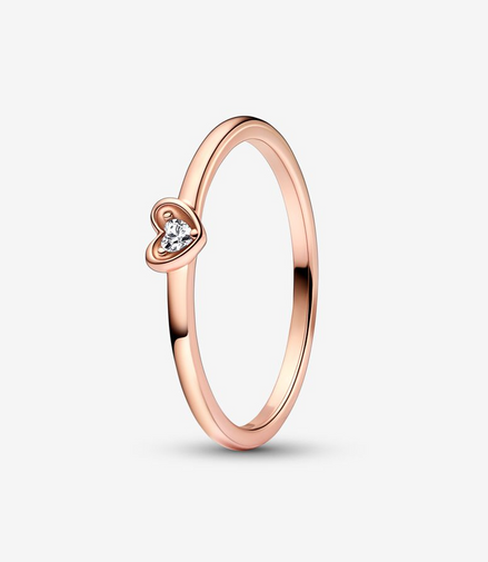 Pandora Moments Radiant Heart Ring Size 7