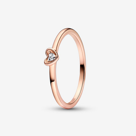 Pandora Moments Radiant Heart Ring Size 7.5