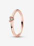Pandora Moments Radiant Heart Ring Size 7.5