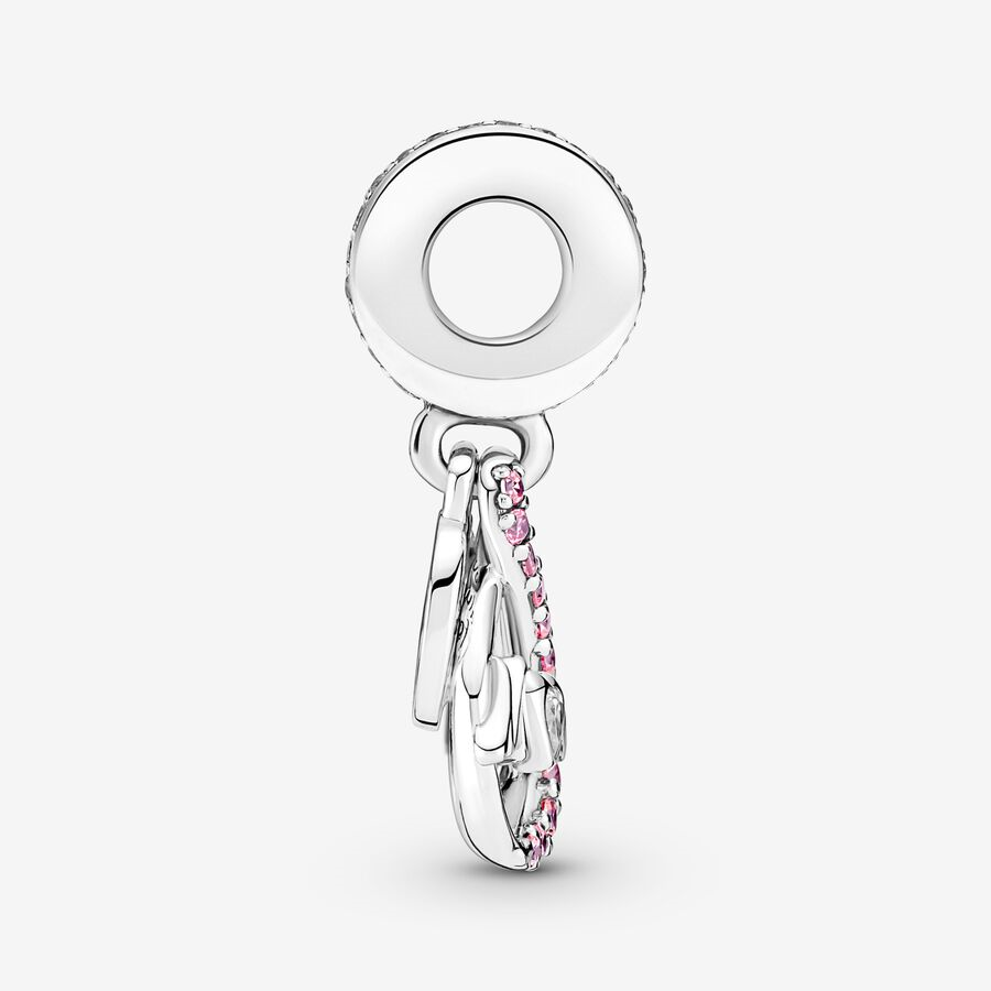Pandora Moments Mom Infinity Pavé Double Dangle Charm