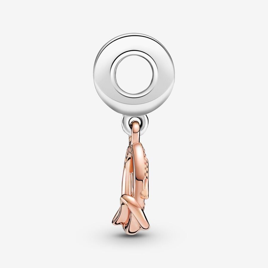 Pandora Moments Two-Tone Mom Dangle Charm