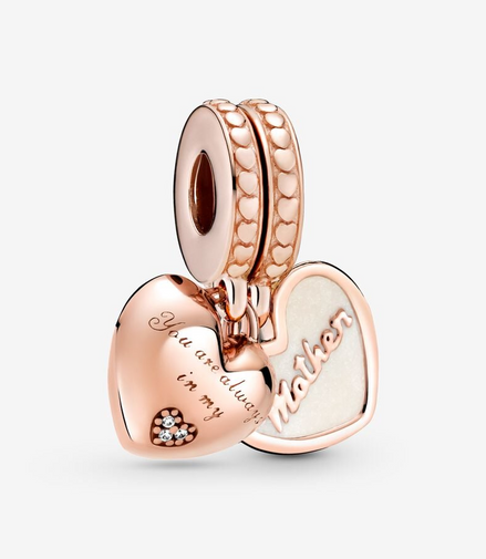 Pandora Moments Mother And Daughter Split Dangle