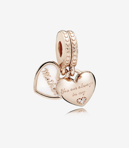 Pandora Moments Mother And Daughter Split Dangle