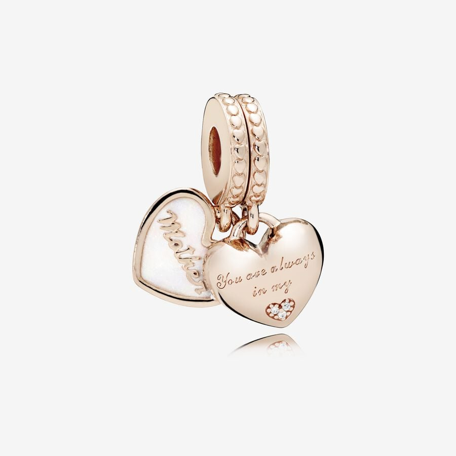 Pandora Moments Mother And Daughter Split Dangle