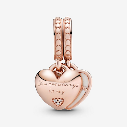 Pandora Moments Mother And Daughter Split Dangle
