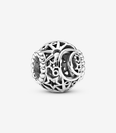Pandora Moments Openwork Sun, Stars & Moon Charm