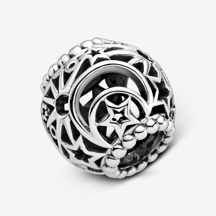 Pandora Moments Openwork Sun, Stars & Moon Charm