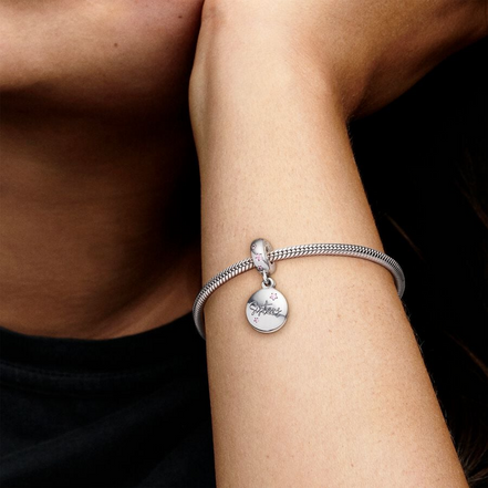 Pandora Moments Silver Forever Sisters Dangle Charm