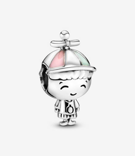 Pandora Moments Silver Little Boy Charm