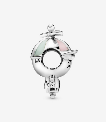 Pandora Moments Silver Little Boy Charm