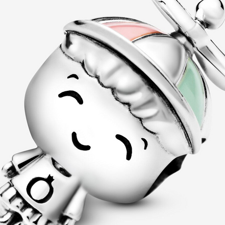 Pandora Moments Silver Little Boy Charm