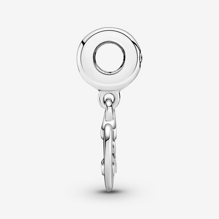 Pandora Moments Silver Friends Forever Heart Dangle Charm