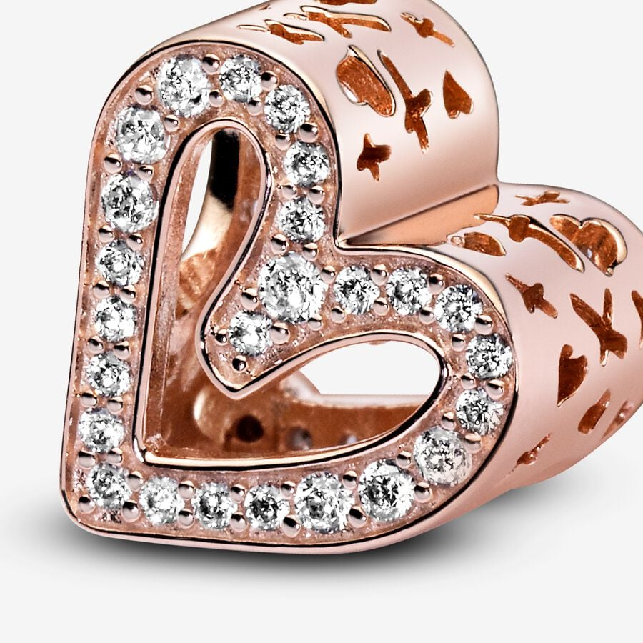 Pandora Moments Sparkling Freehand Heart Charm