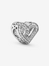 Pandora Timeless Sparkling Freehand Heart Charm