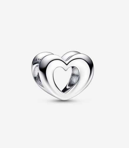 Pandora Moments Radiant Open Heart Charm
