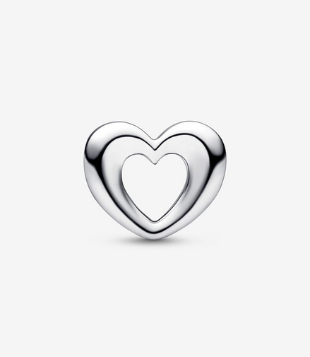 Pandora Moments Radiant Open Heart Charm