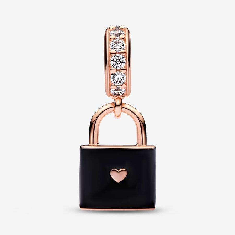 Pandora Moments Love Padlock Dangle Charm