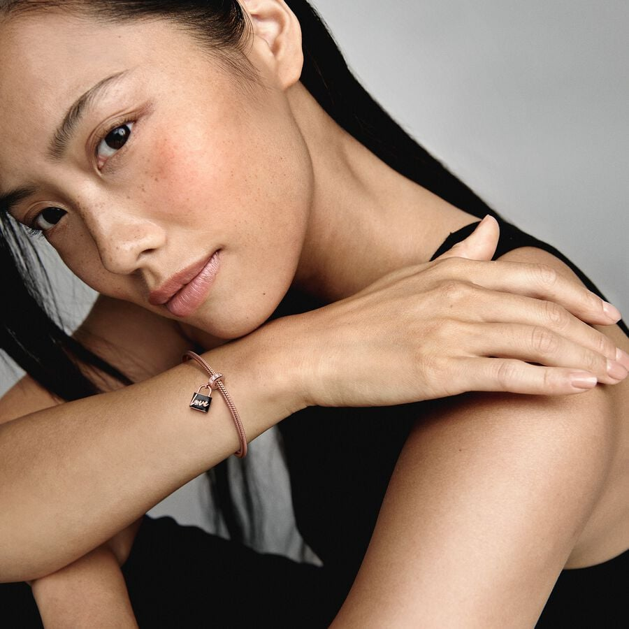 Pandora Moments Love Padlock Dangle Charm