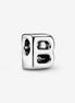 Pandora Moments Silver Letter B Alphabet Charm