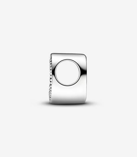 Pandora Moments Silver Letter B Alphabet Charm