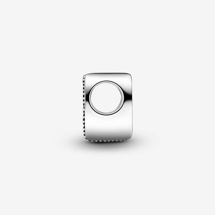 Pandora Moments Letter L Silver Charm