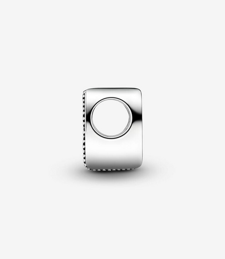 Pandora Moments Silver Letter F Silver Charm