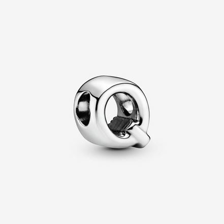 Pandora Moments Letter Q Silver Charm