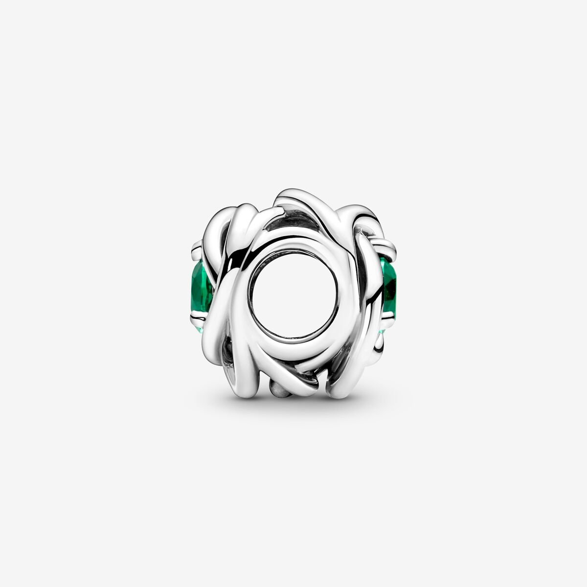 Pandora Moments May Green Eternity Circle Charm