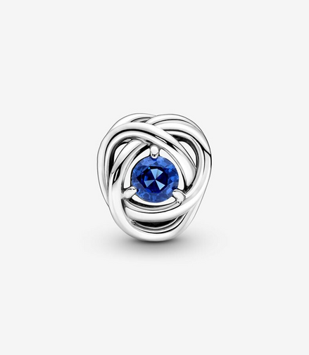 Pandora Moments September Blue Eternity Circle Charm