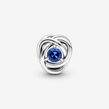 Pandora Moments September Blue Eternity Circle Charm