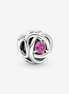 Pandora Moments October Pink Eternity Circle Charm