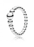 Pandora Moments String Of Beads Silver Ring Size 7