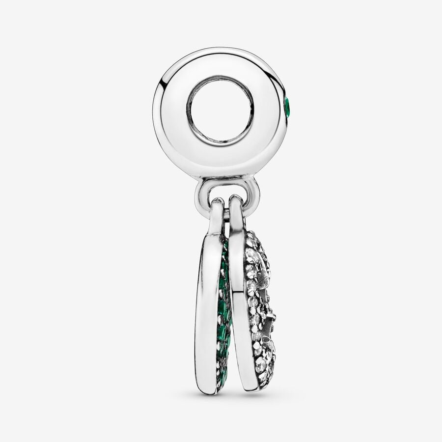 Pandora Moments Lucky Four Leaf Clover Dangle Charm