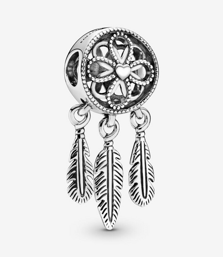 Pandora Moments "Follow Your Dreams" Spiritual Dreamcatcher Charm