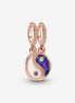 Pandora Moments Splittable Yin & Yang Sparkling Dangle Charm