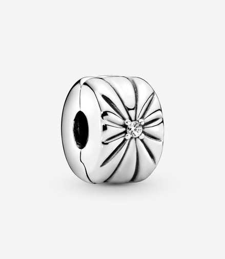 Pandora Moments Sparkling Sunburst Clip Charm