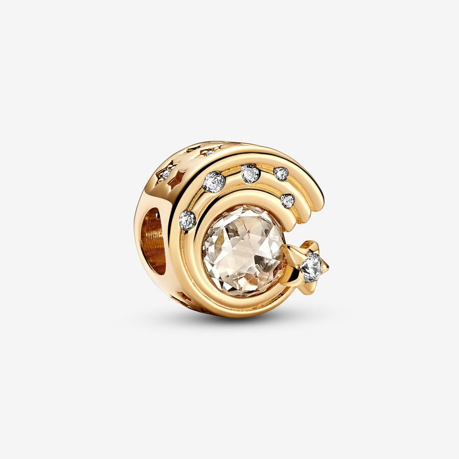 Pandora Moments Sparkling Shooting Star Charm
