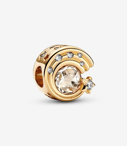 Pandora Moments Sparkling Shooting Star Charm