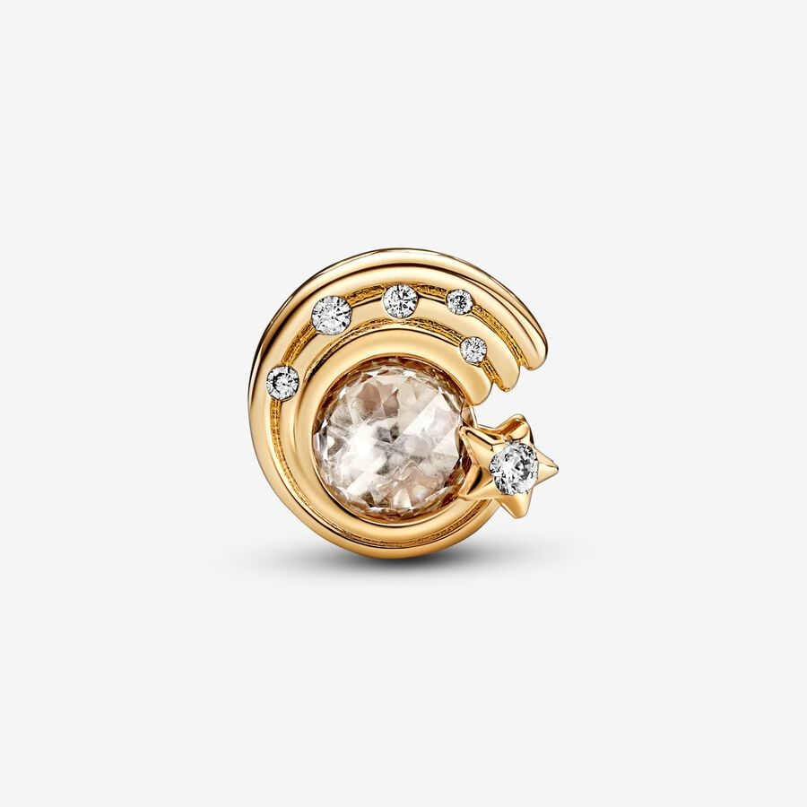 Pandora Moments Sparkling Shooting Star Charm