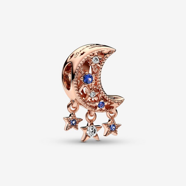 Pandora Moments Star & Crescent Moon Charm