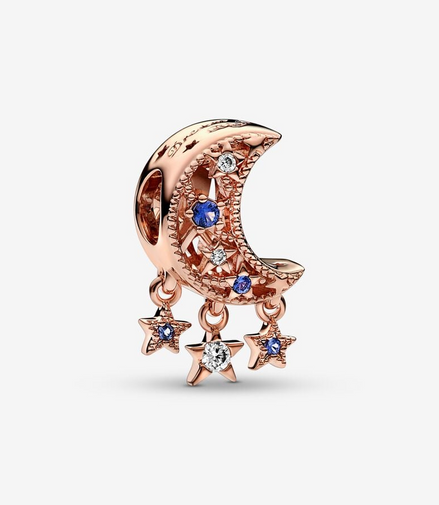 Pandora Moments Star & Crescent Moon Charm